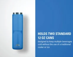 2 Can Cooler Stack