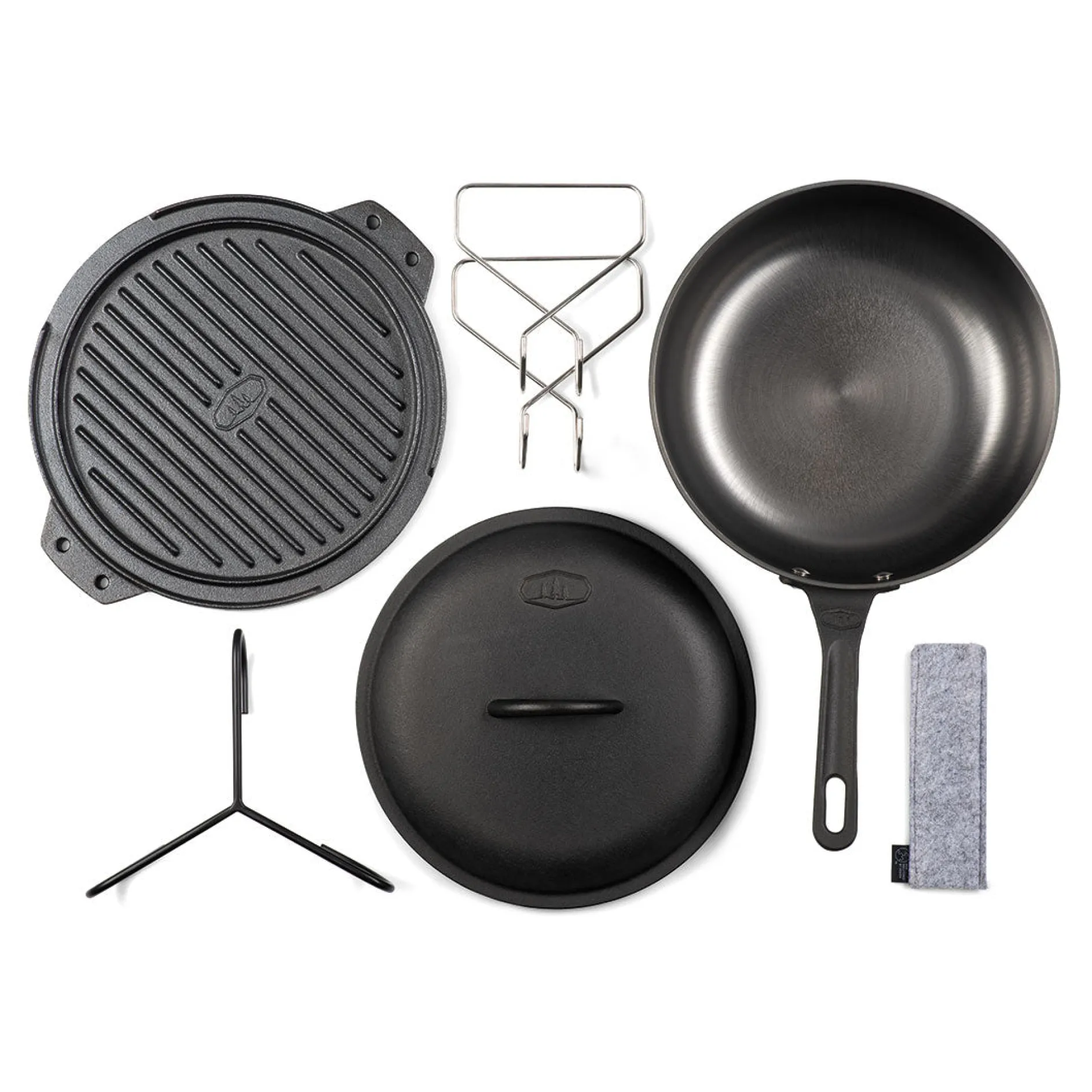 Guidecast 10" Cast Iron Cookset