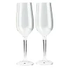 Nesting Champagne Flute Set