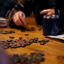 Retro Trailer Wood Puzzle