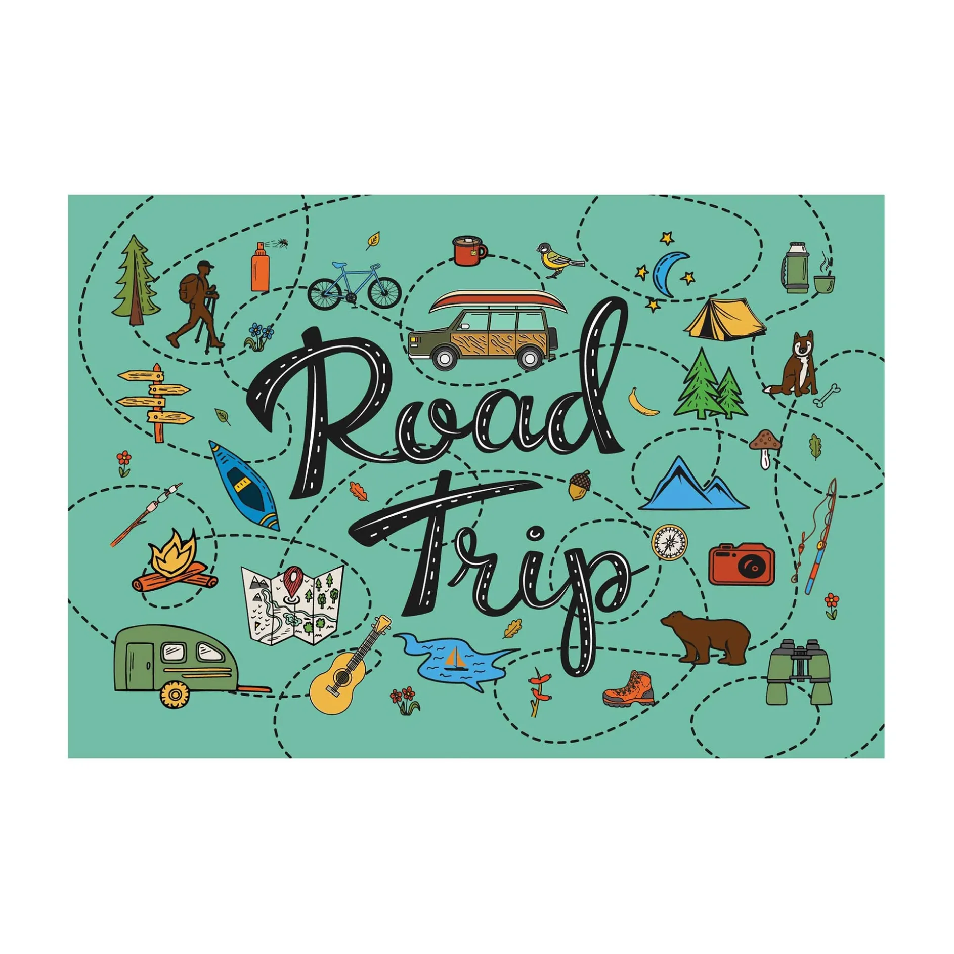 Road Trip Mini Puzzle