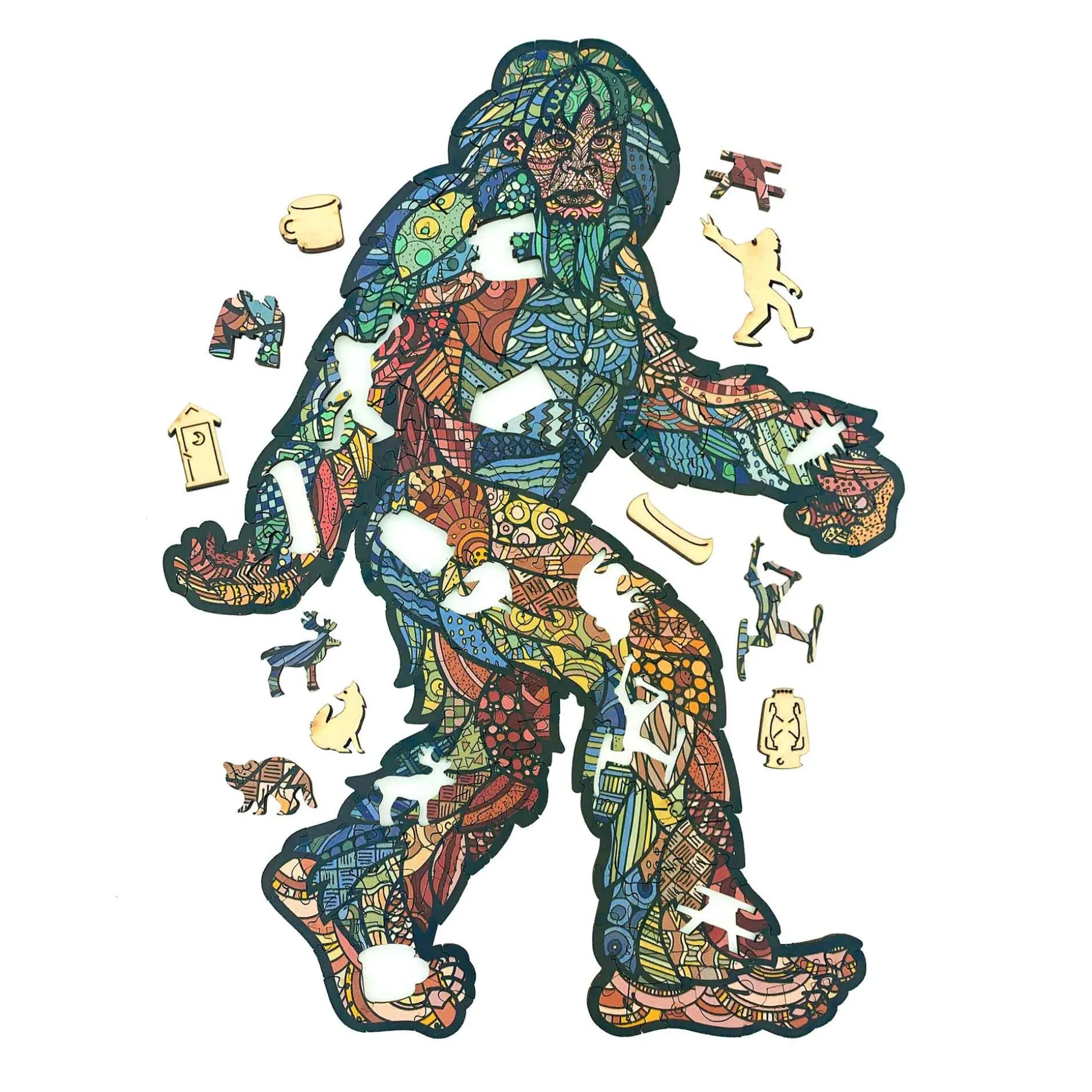 Sasquatch Wood Puzzle