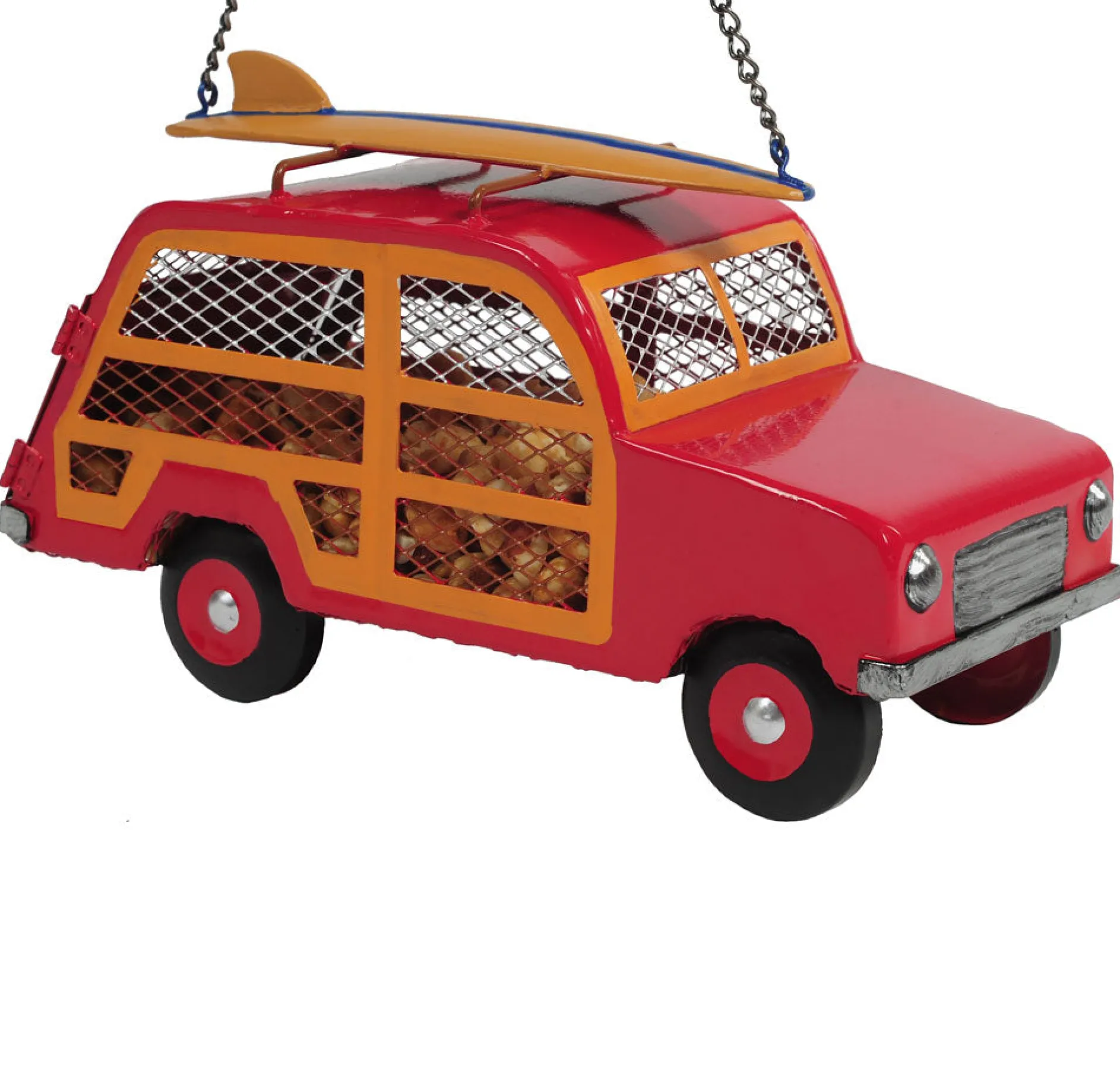 Woody Mesh Bird Feeder